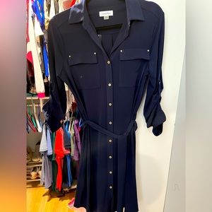 Calvin Klein Button up shirt dress